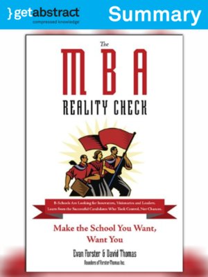 cover image of The MBA Reality Check (Summary)